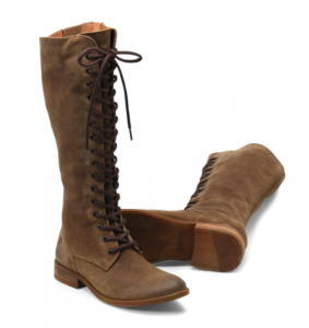Distressed Brown Lace Up boot by Born