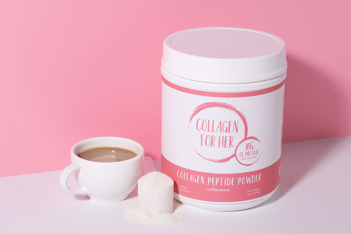 Collagen for her flavorless powder