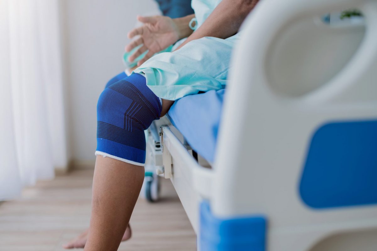 A story of progress and pain after a knee replacement.