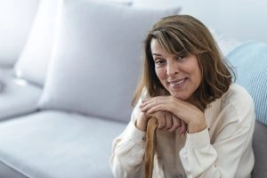 After a knee replacement surgery you'll need help getting around from a cane or walker.