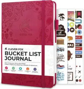 Clever Fox Bucket List Journal