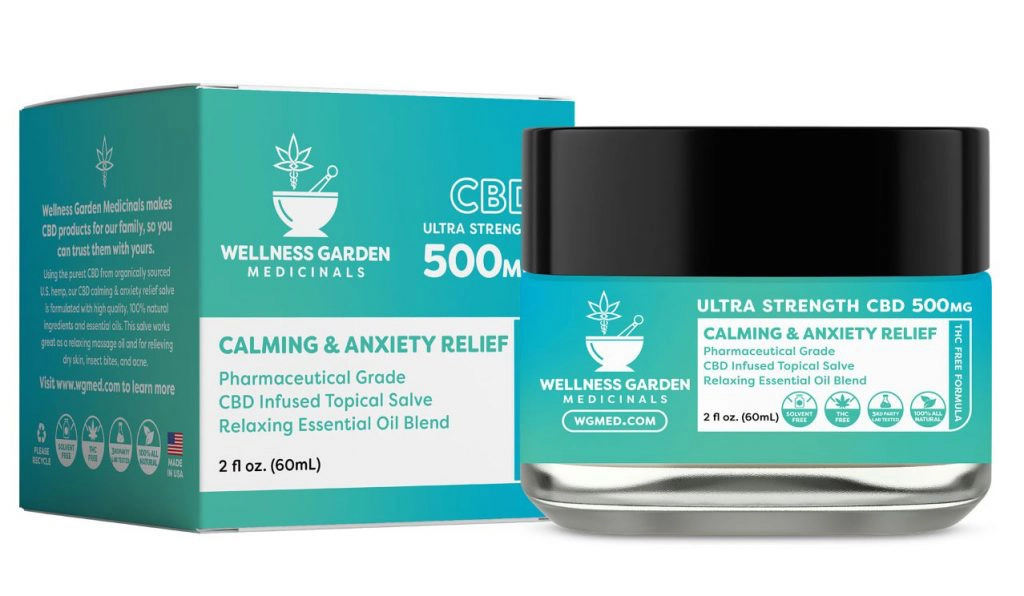 CBD salve at Wellness Garden - a shop small business