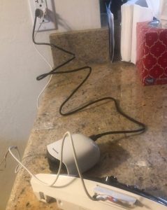 Panasonic HomeHawk charging