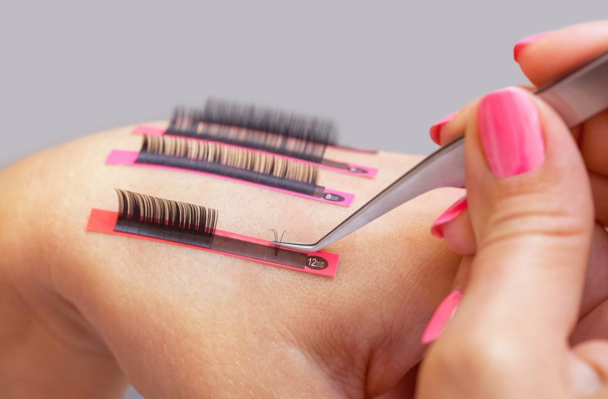 There are different products available if you're considering eyelash extensions