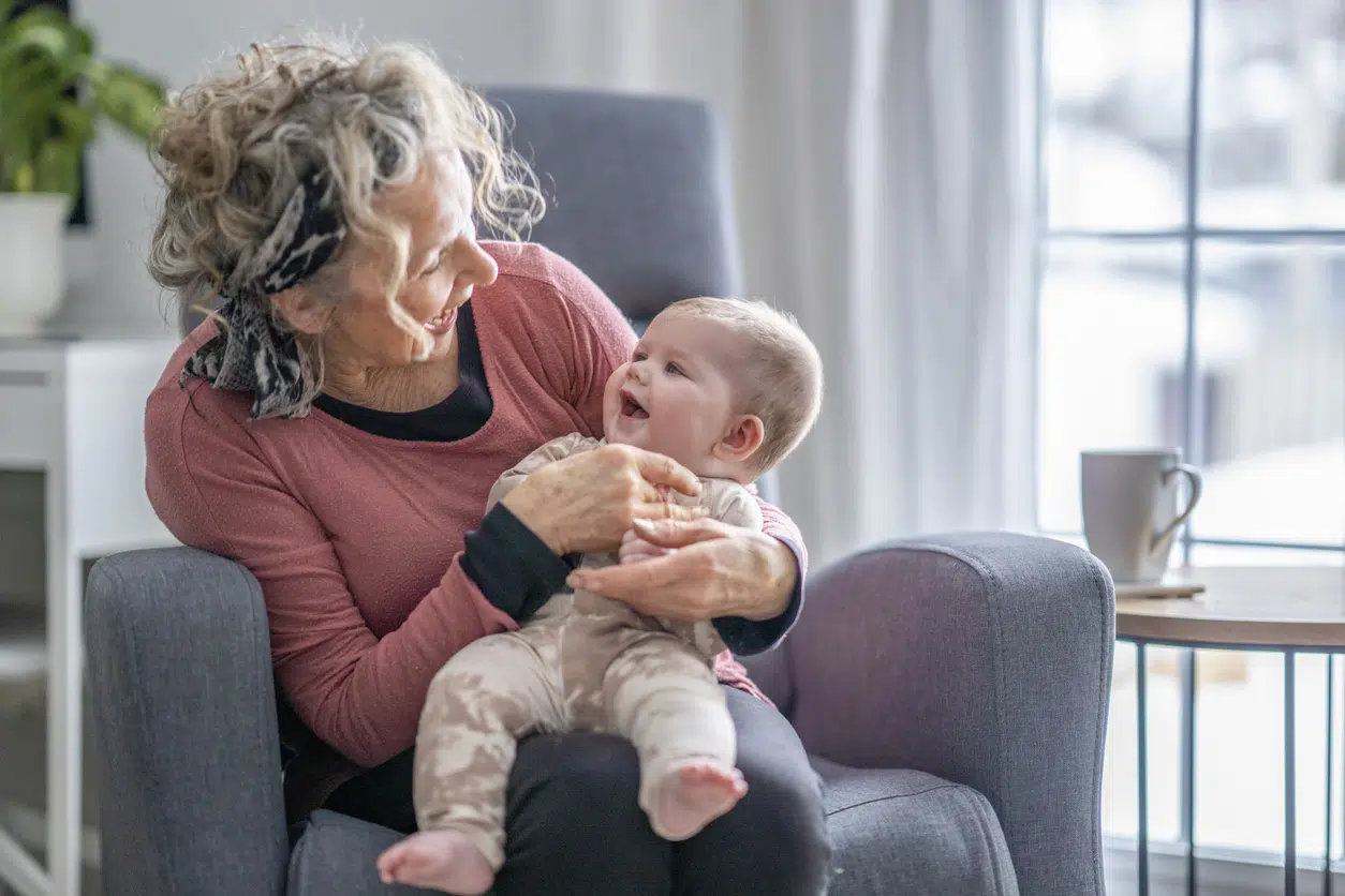 Settling in as a first-time grandma