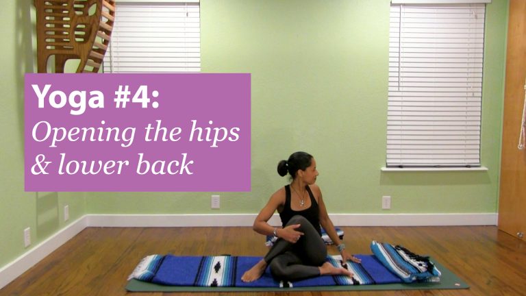 Yoga for open hips and back