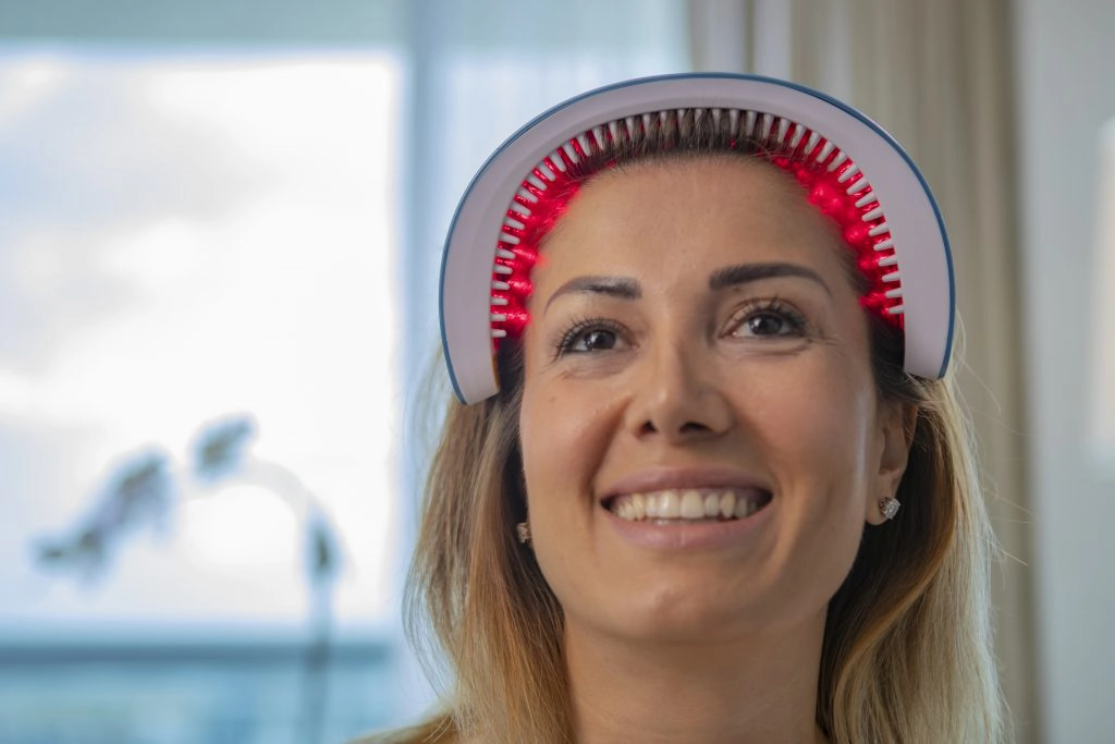 Laser treatment for thinning hair in women