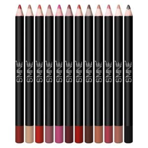 IS'MINE Matte Lip Liner Pencil Set 12 Pack