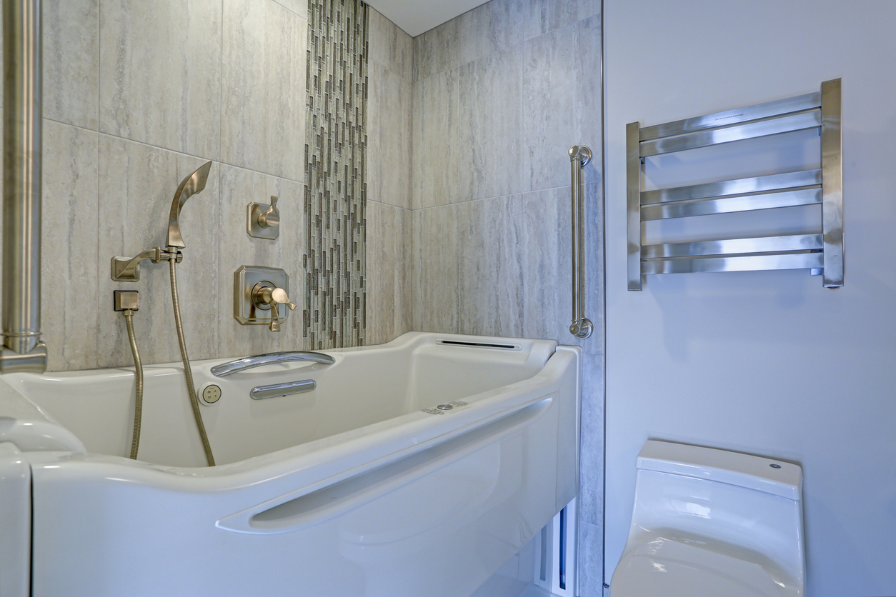 walk in tubs help aging in place