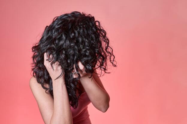 Curly hair after menopause