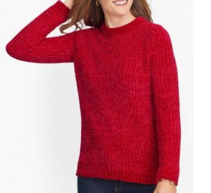 Cozy Chenille Crewneck Sweater, $29.99