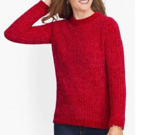 Cozy Chenille Crewneck Sweater, $29.99