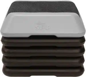 The Step (Made in USA) High Step Aerobic Platform and 4 Black Risers