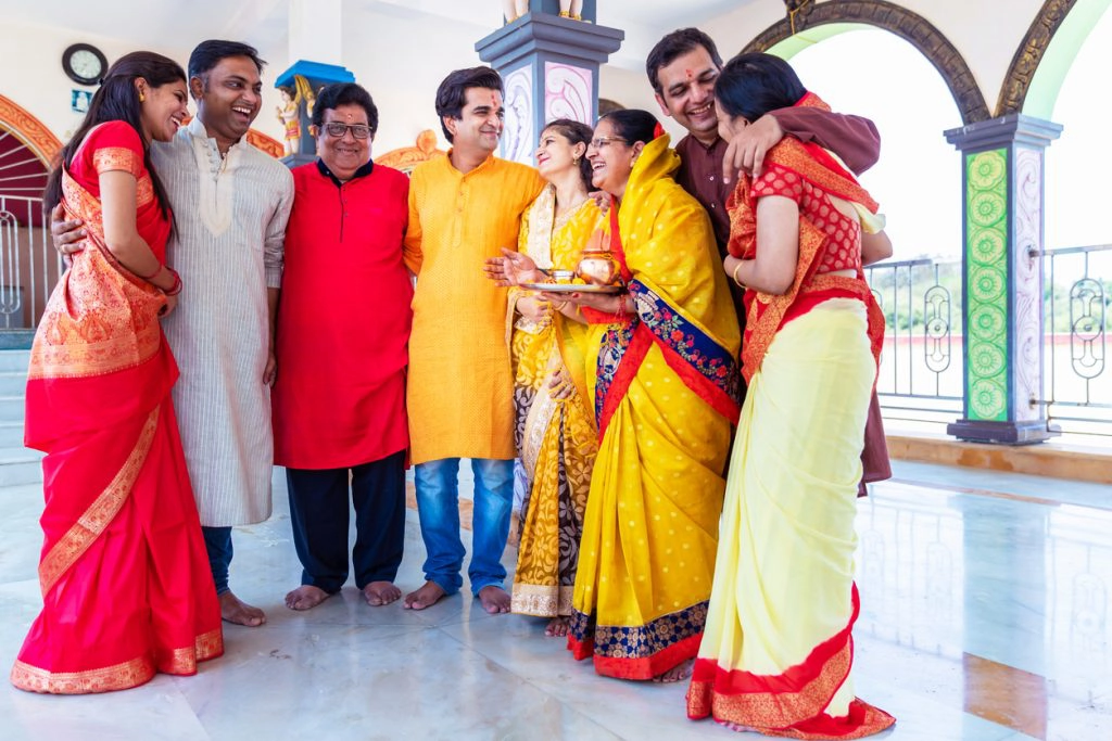 Family Embracing