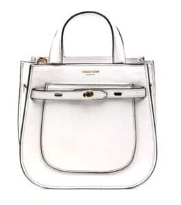 Mini Esedra Leather Crossbody Bag
