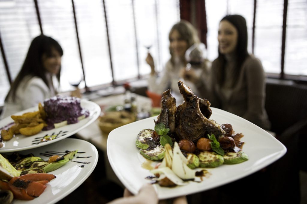 Promise Yourself while Serving Dinner