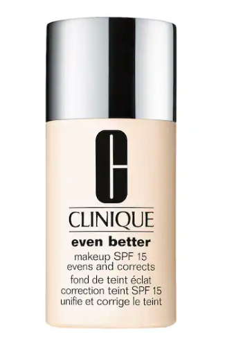 Best Makeup for Older Skin CLINIQUE even better foundation