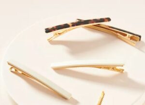 Claudia Resin Hair Clip Set