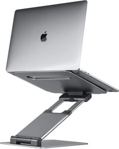 Ergonomic Laptop Stand For Desk, Adjustable Height Up To 20 inches