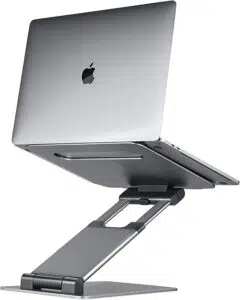 Ergonomic Laptop Stand For Desk, Adjustable Height Up To 20 inches