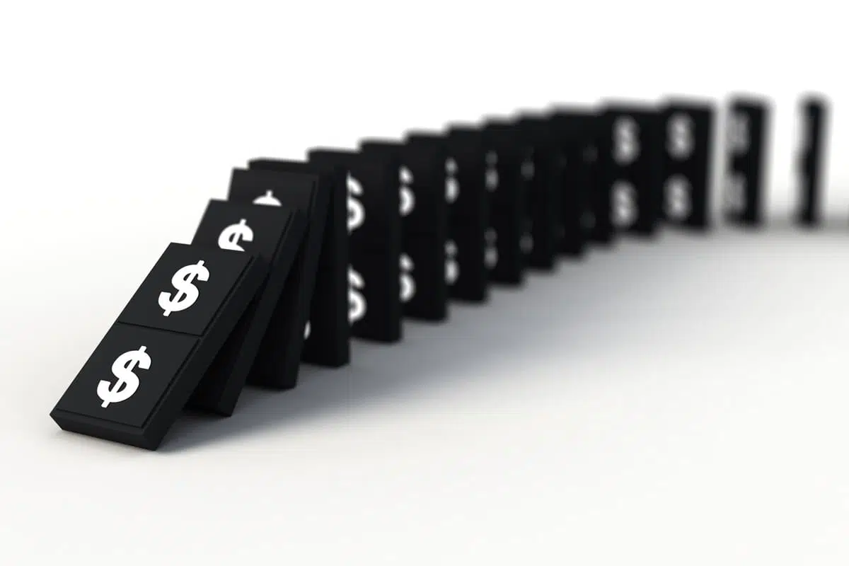 Financial dominos