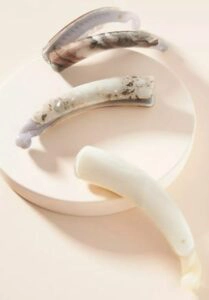 Marie Banana Hair Clip Set