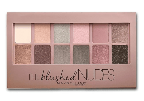 Maybelline The Blushed Nudes Palette best makeup for older skin