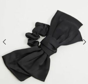My Accessories oversized bow hair scrunchie