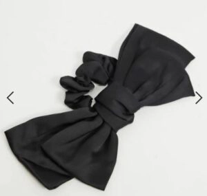My Accessories oversized bow hair scrunchie
