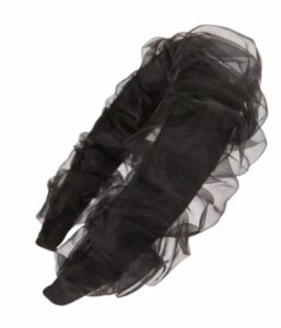 Pleated Mesh Headband