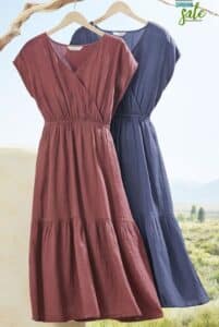 Hillside Gauze Dress summer dress styles for women over 50
