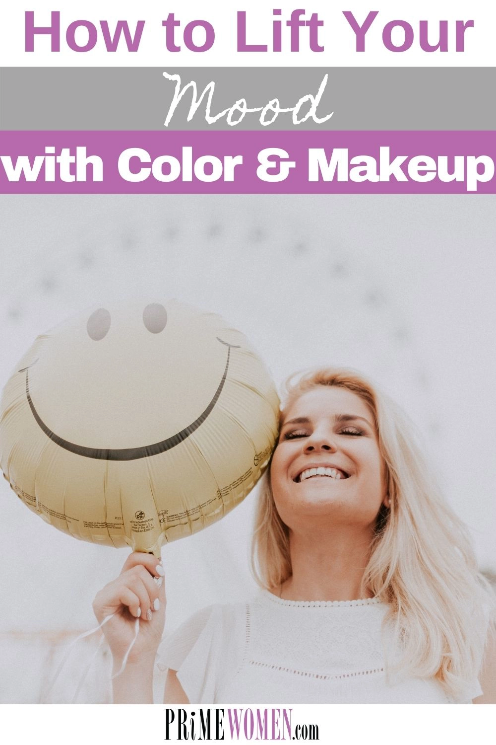 How to lift your mood with color and makeup.