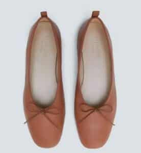 The Italian Leather Day Ballet Flat