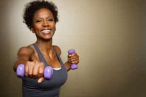 Working out, exercising, and lifting weights, muscle matters as we get older