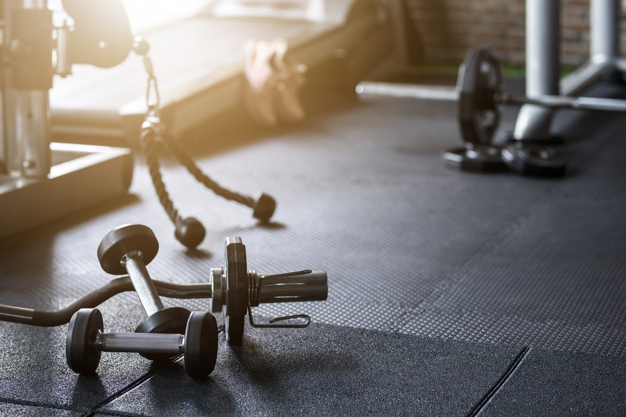 Gym and gym equipment