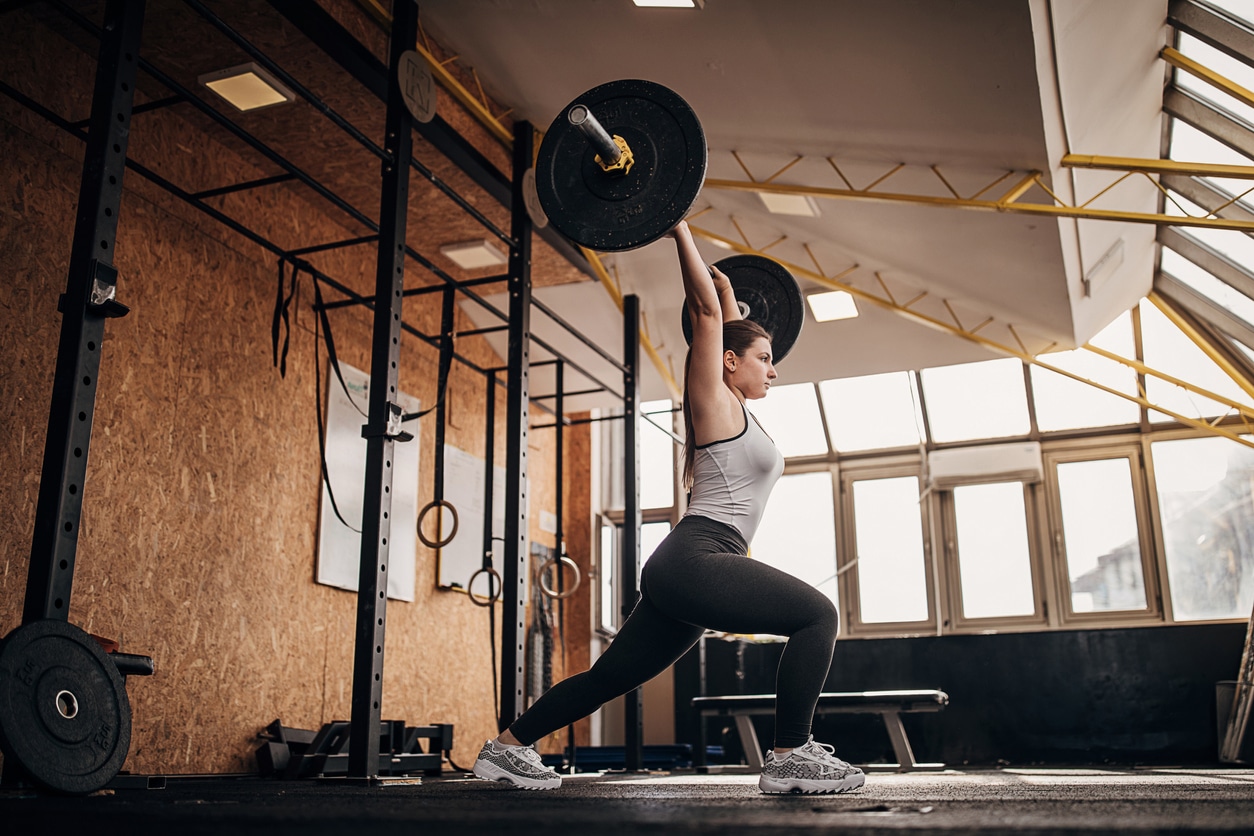 Woman Working Out because muscle matters