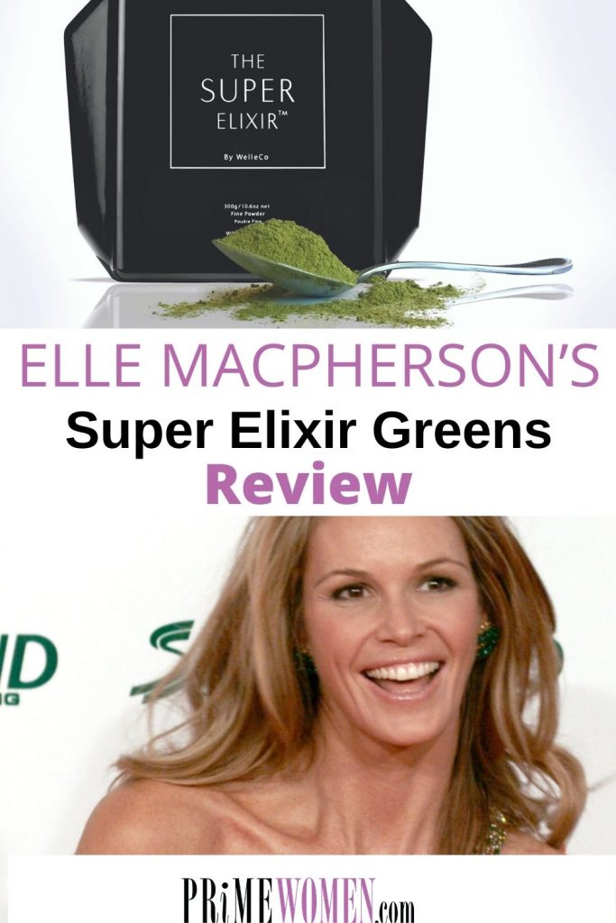 ELLE MACPHERSON’S SUPER ELIXIR GREENS review