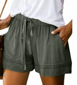 FEKOAFE Drawstring Casual Shorts
