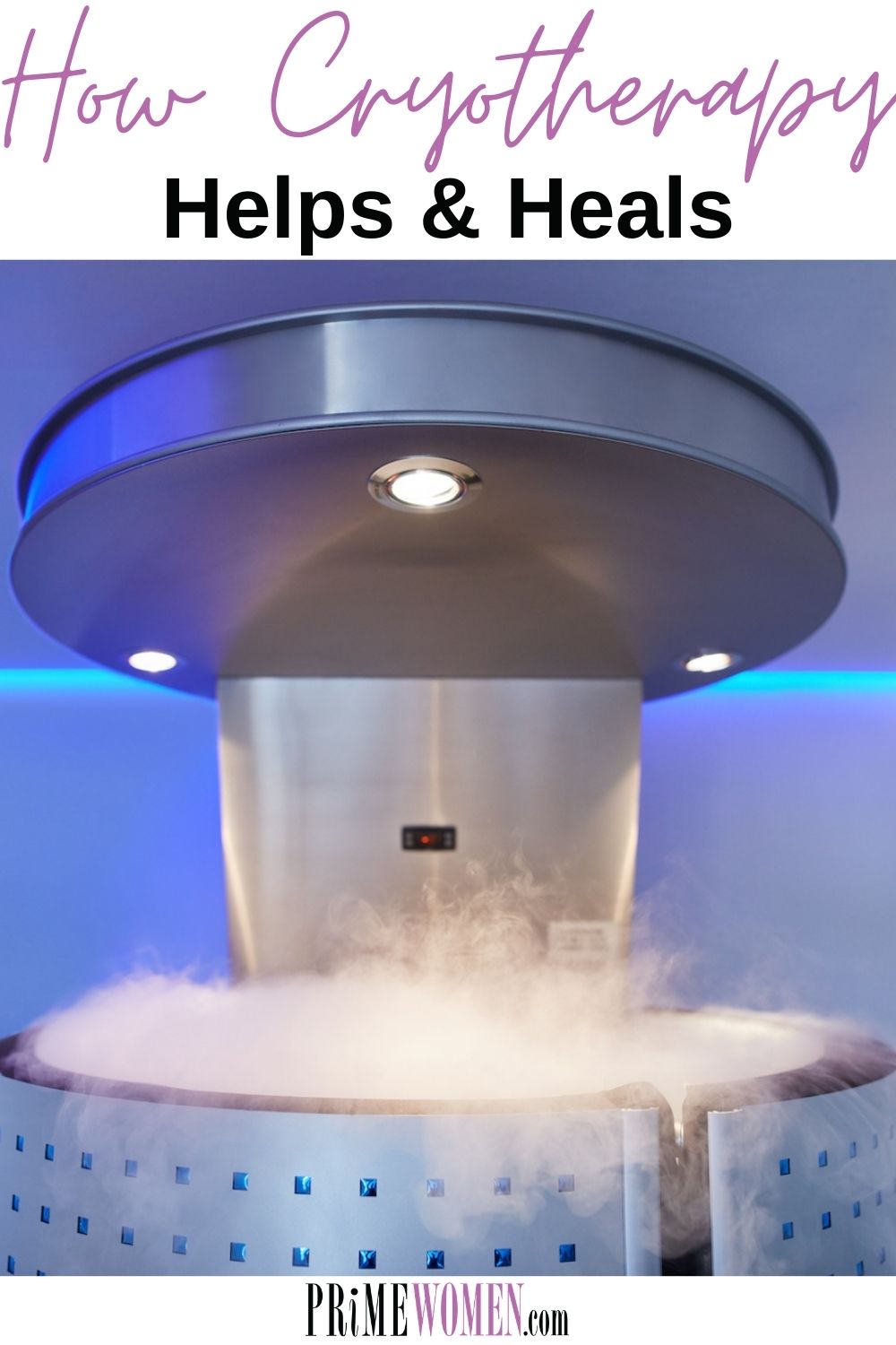 How cryotherapy helps and heals