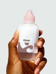 Huile lactée plus brillante