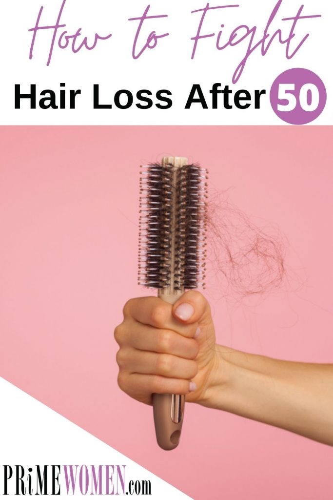 How to fight hair loss after 50