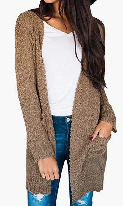 Long Sleeve Soft Chunky Knit Sweater