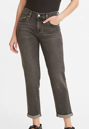 Boyfriend Mid Rise Jeans