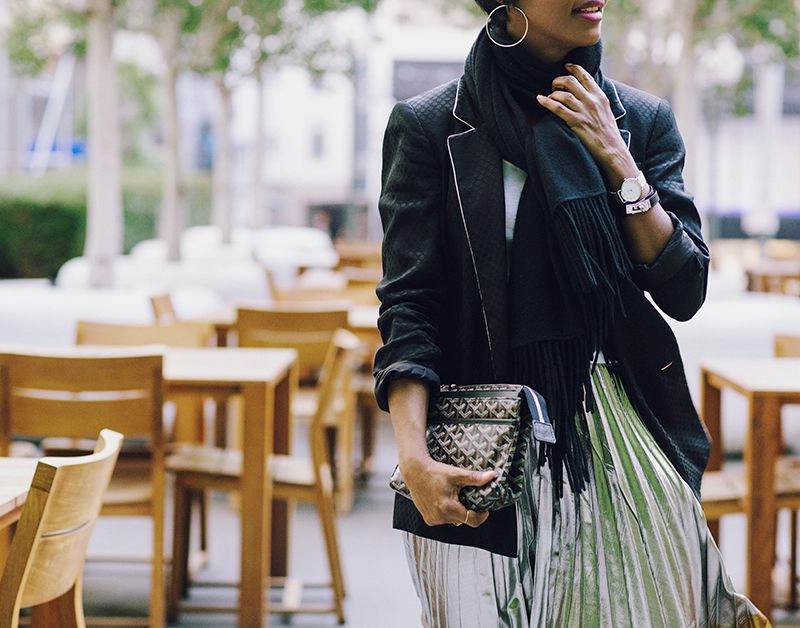 chic fall scarf