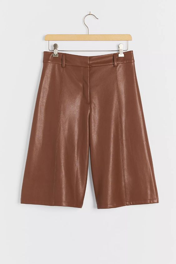 faux leather pants