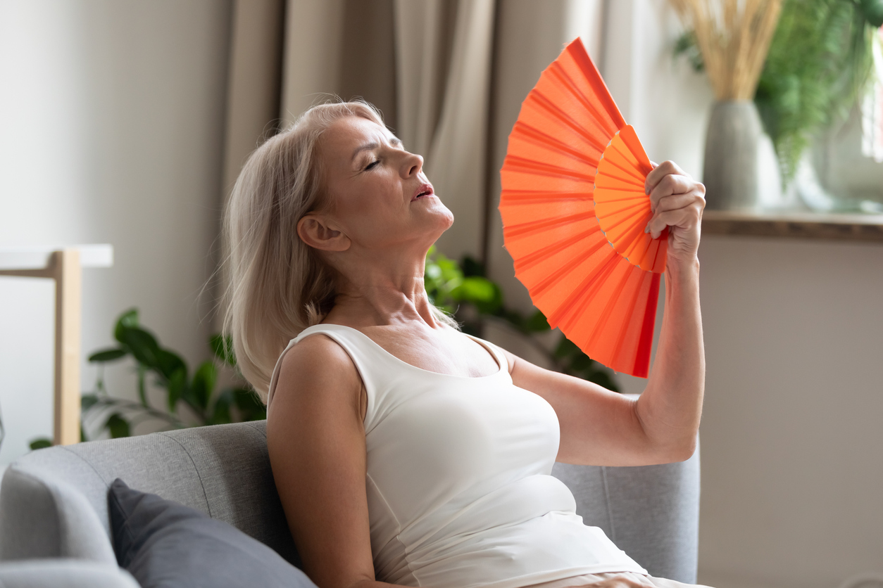 hot flashes are a part of menopausal symptoms