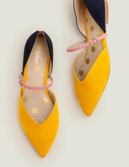 pointed flats