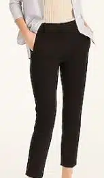 Cameron slim crop pant in four-season stretch