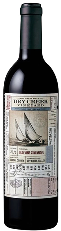 Dry Creek old vines Zinfandel 2016