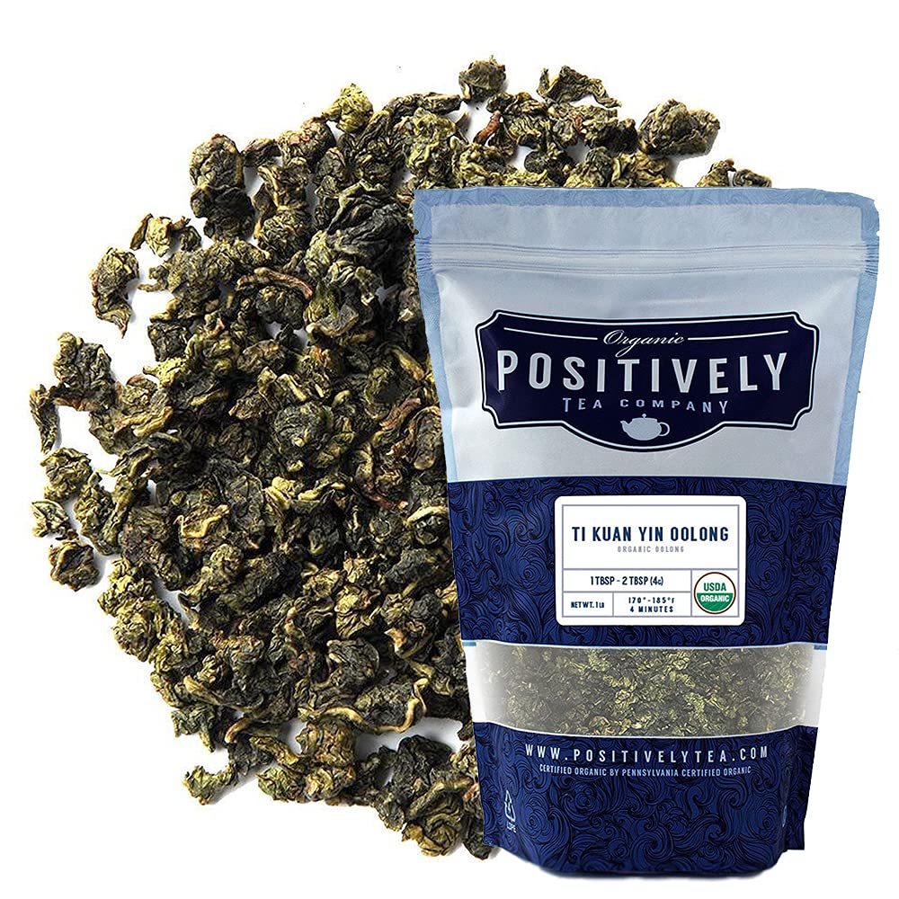 Organic Positively Tea Company Ti Kuan Yin Oolong Tea